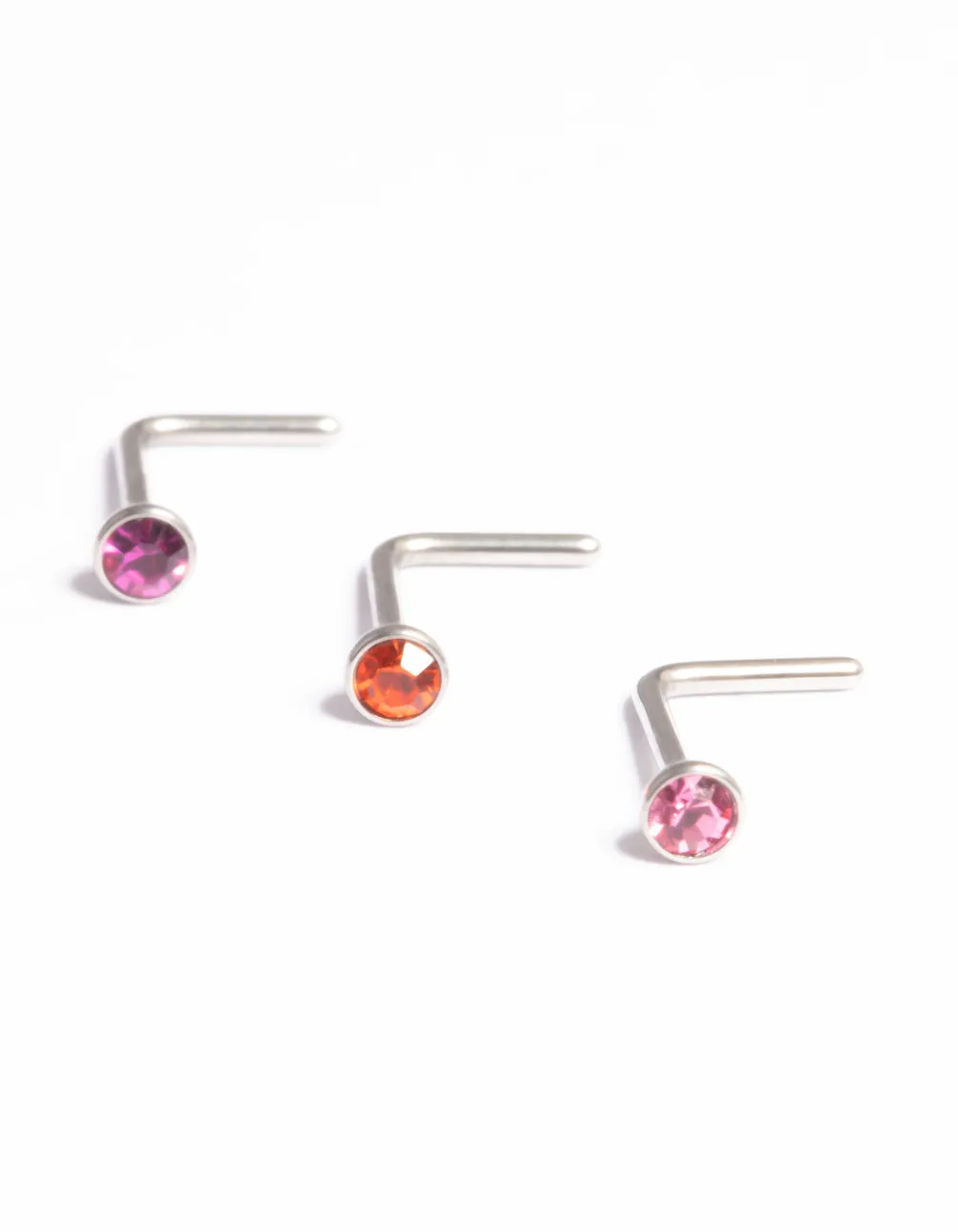 Titanium Colour L Bar Nose Pack