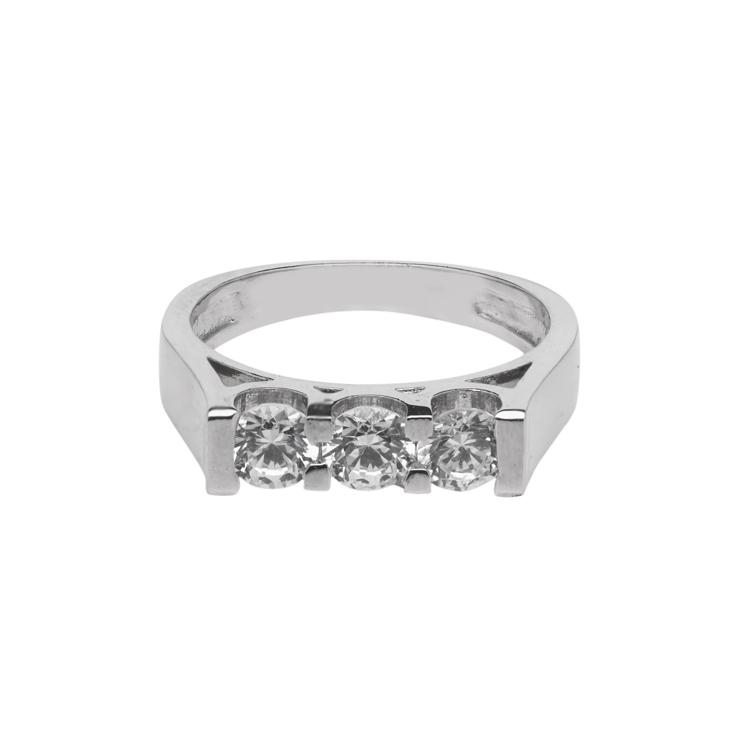Triple Zircon Silver Ring | SKU : 0003448540