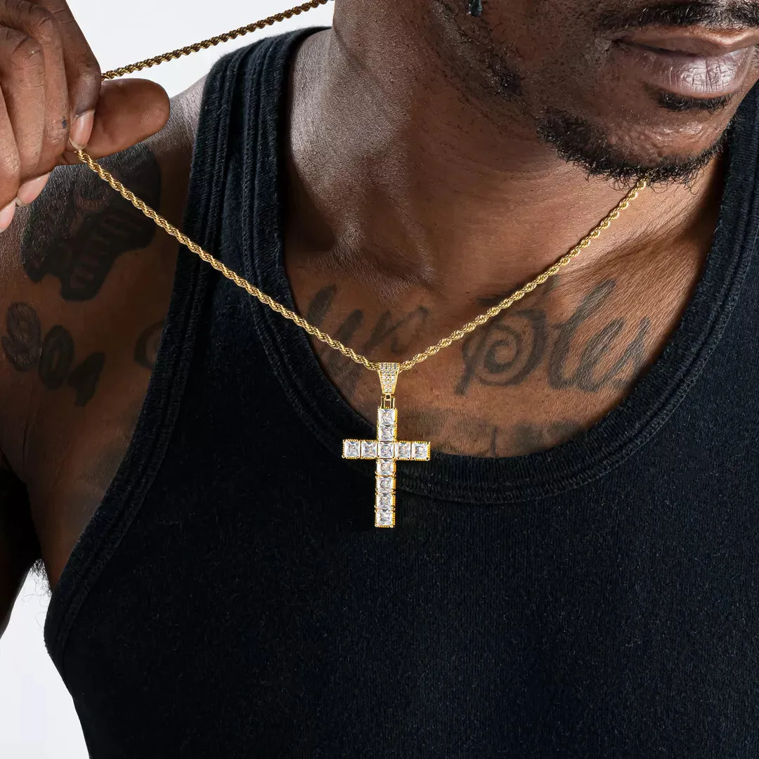 True Cut Cross Pendant