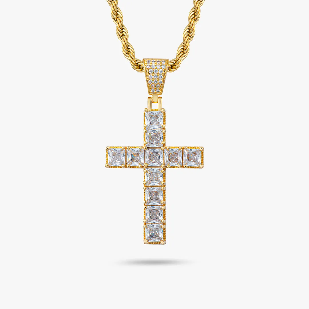 True Cut Cross Pendant