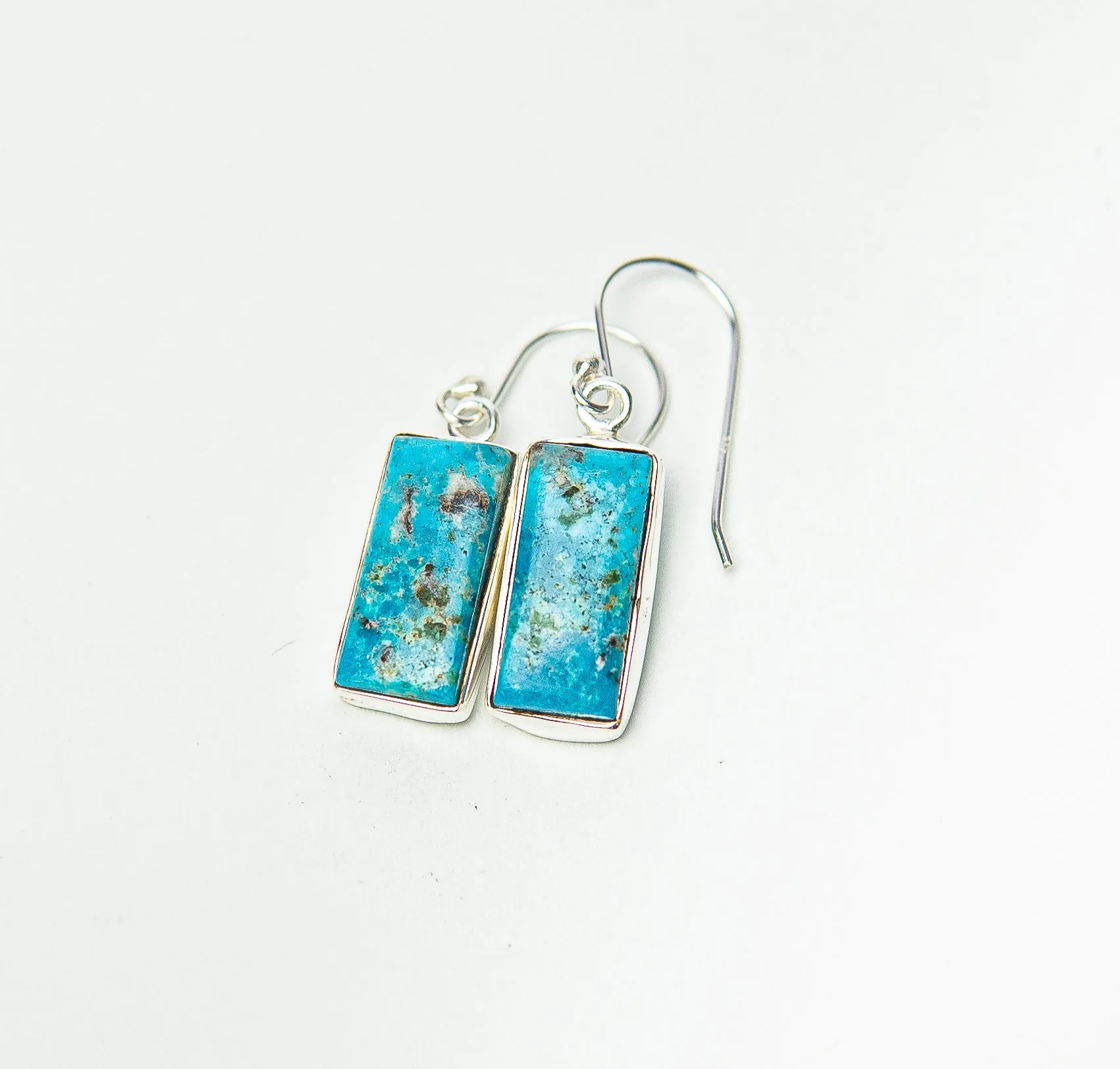 Turquoise Rectangular Earrings