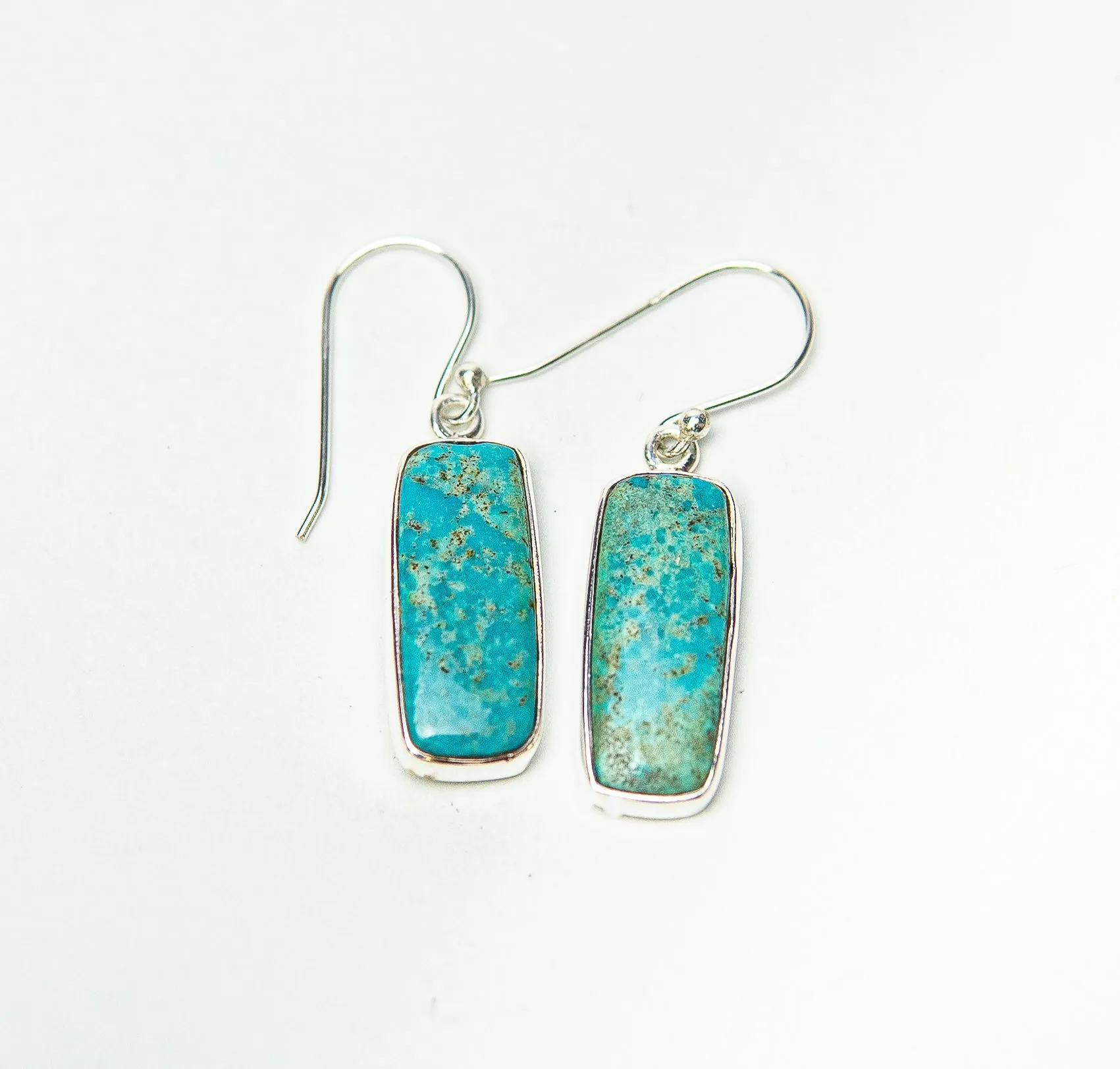 Turquoise Rectangular Earrings