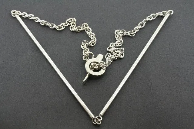 V necklace