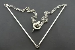V necklace