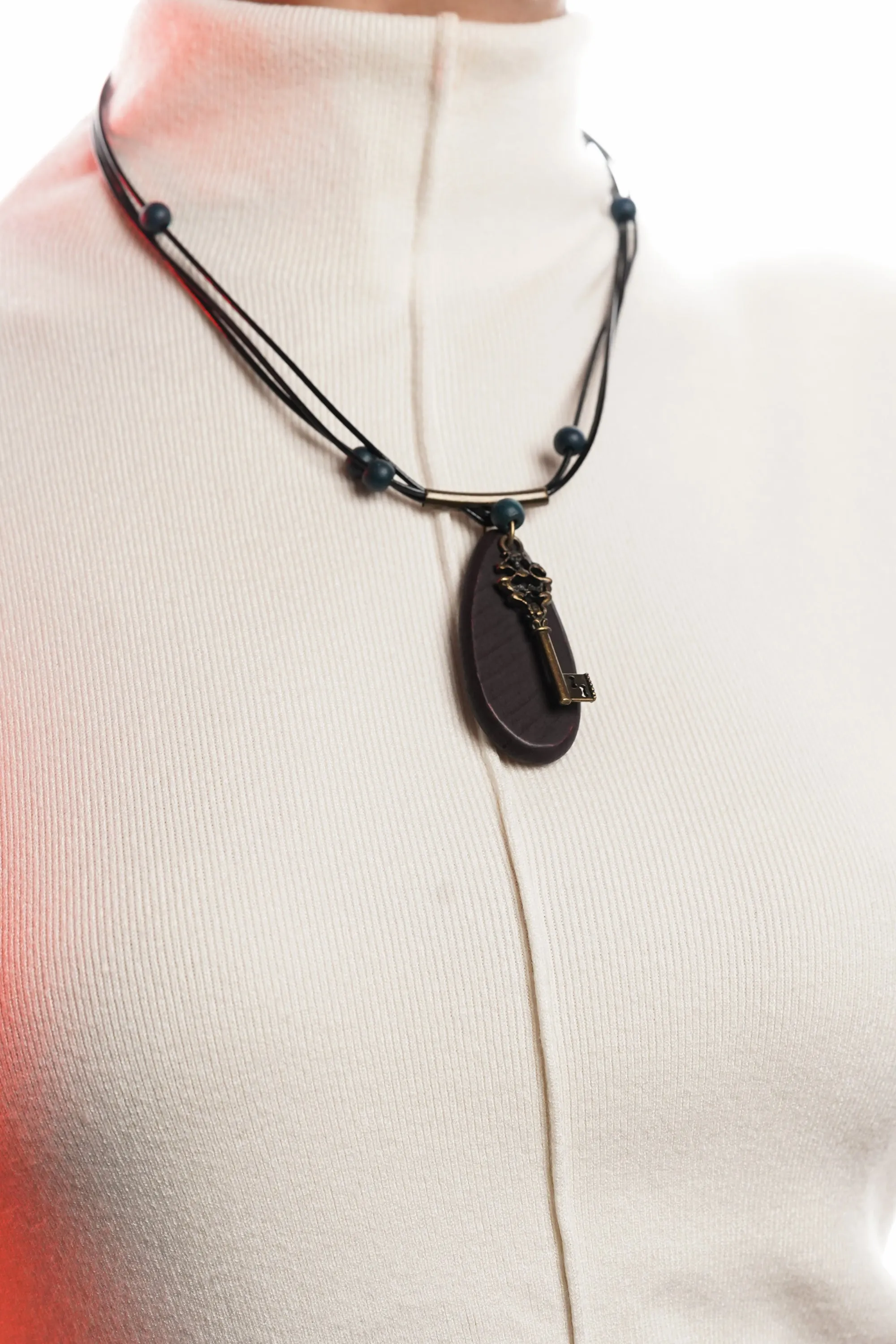 Woodland Key Boho Necklace